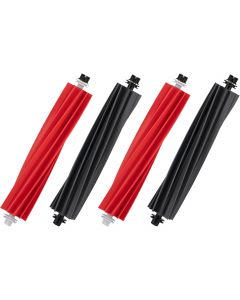 Roborock Q5 Max, Q5 Pro, Q8 Max, S8 en S8 Pro Ultra Hoofdborstelset (2x2 Stuks, Plus.Parts® alternatief voor 8.02.0199)