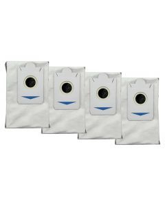 Sacs à Poussière pour Série Ecovacs Deebot X2, X5 et T30S (4 Pièces, alternative Plus.Parts® à DDB030025)