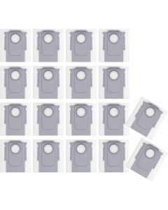 Roborock Qrevo, S8 Max(V) Ultra, Saros and QV Series Dust Bags (18-Pack, Plus.Parts® alternative to 8.02.0239)