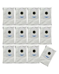 Sacs à Poussière pour Série Ecovacs Deebot X2, X5 et T30S (12 Pièces, alternative Plus.Parts® à DDB030025)