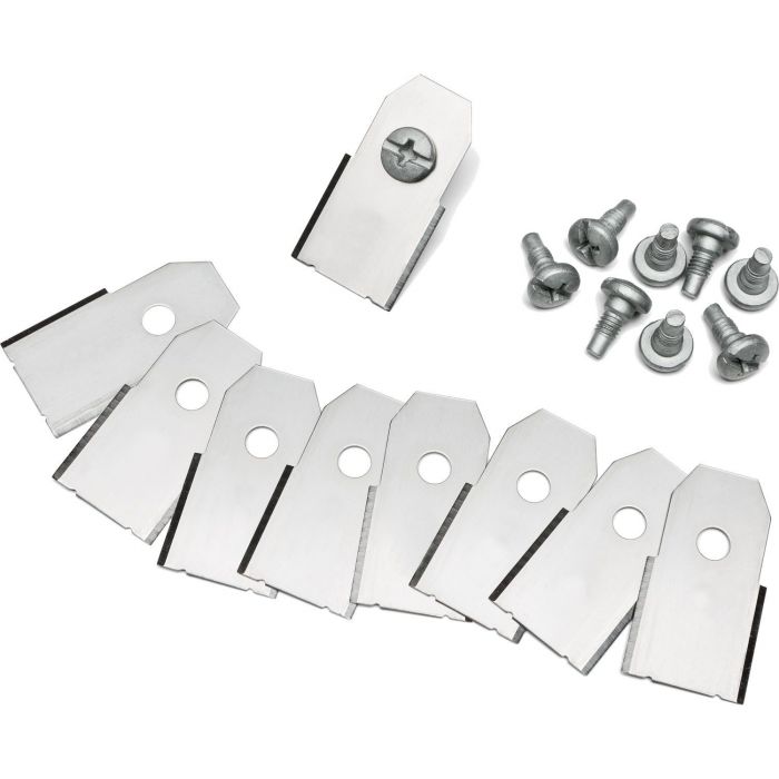 9x Replacement Blades for Husqvarna Automower and Gardena Robot Mowers 0.75mm Steel