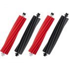 Roborock Q5 Max, Q5 Pro, Q8 Max, S8 and S8 Pro Ultra Main Brush Set (2x2-Pack, Plus.Parts&reg; alternative to 8.02.0199)