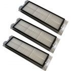 Filtros Lavables de Alta Eficiencia HEPA para las Series Roborock S4, S5, S6, Q5 y E (3 Piezas)