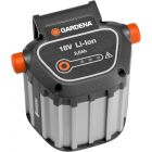 BLi-18 / 9839-20 Batterie d'Origine au Lithium pour Gardena (2.6h/18V/46.8Wh)