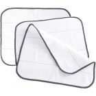 White Dry Mopping Cloths for iRobot Braava and Mint Series and Dirt Devil Evo Series
