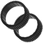 Replacement Rubber Tire Set for the iRobot Braava 300 Series